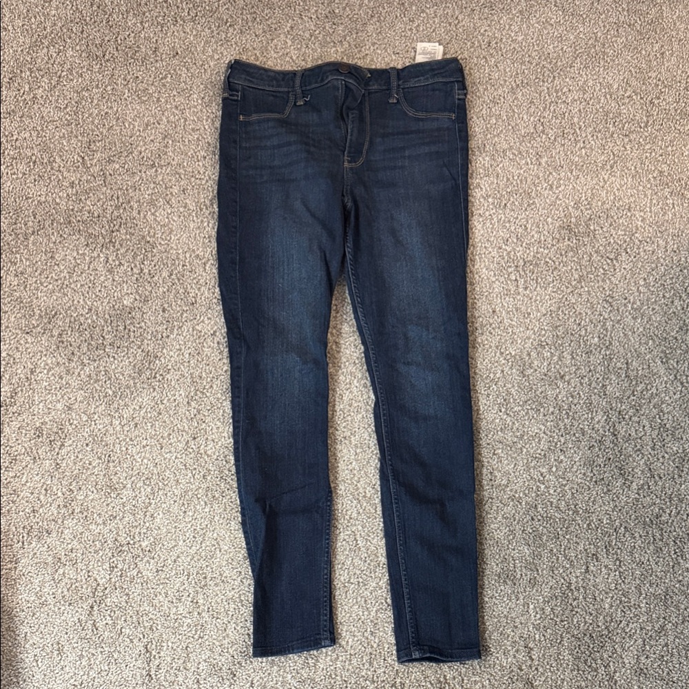Hollister Dark Blue Skinny Jeans